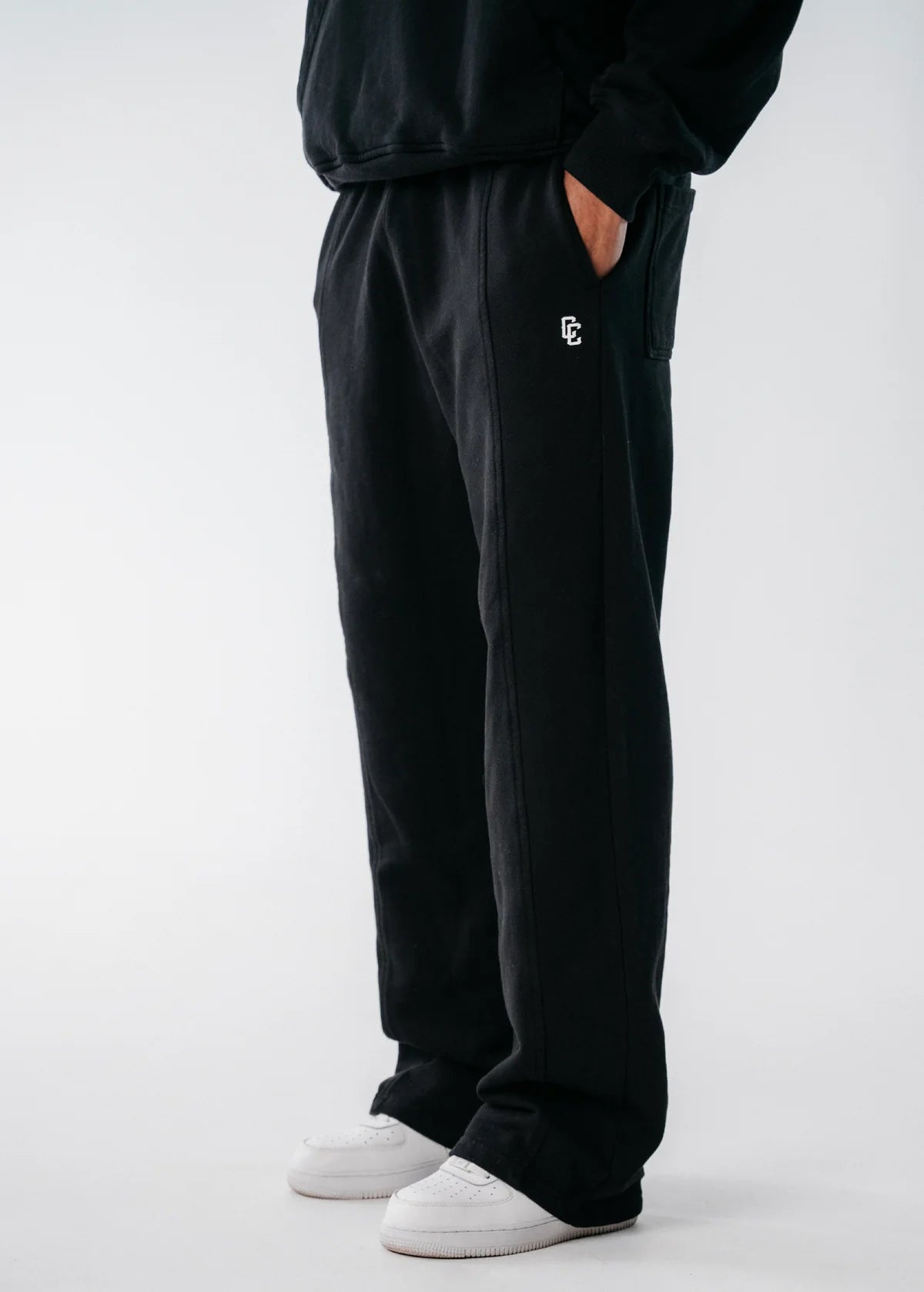 Crowncode Jogger Recto Icon - Negro