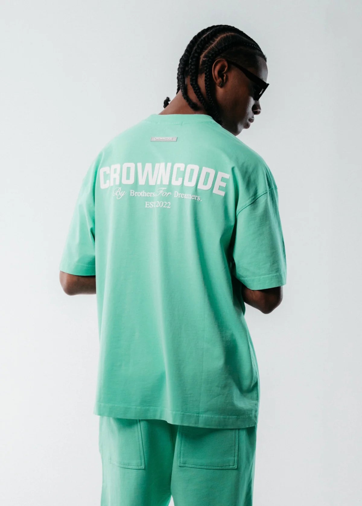Crowncode Camiseta Dreamers - Verde Menta