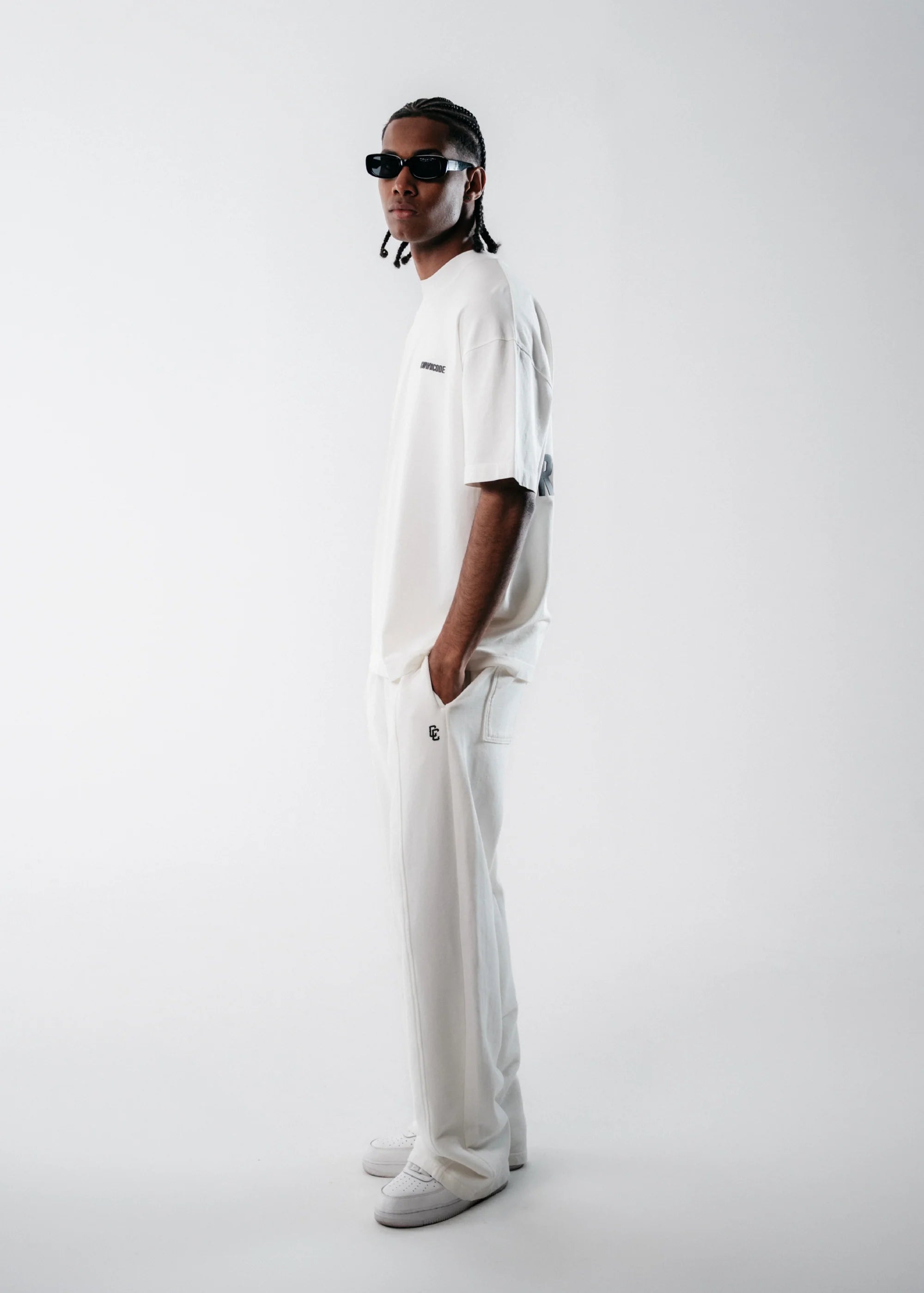 Crowncode Camiseta Icon - Off White