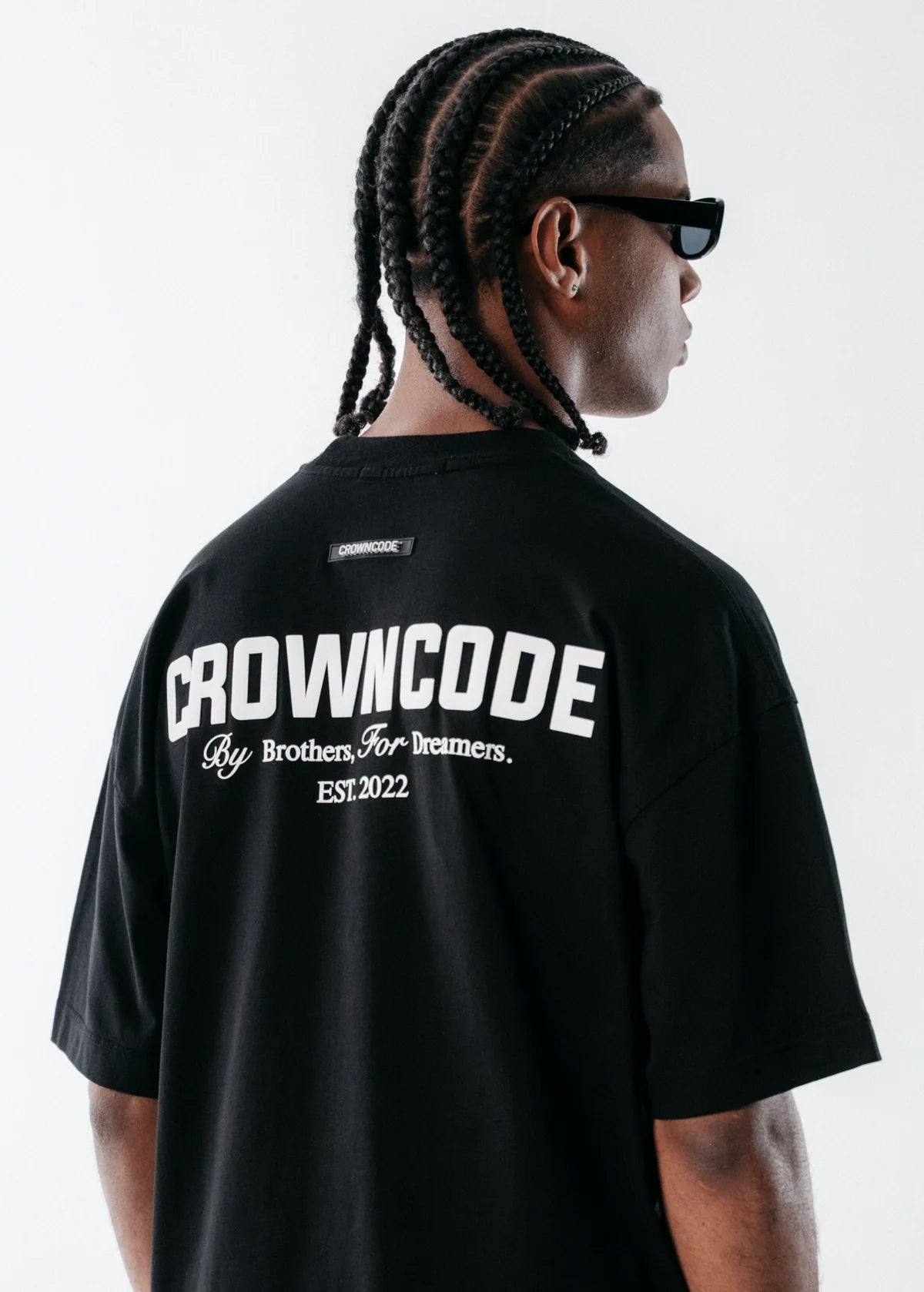 Crowncode Camiseta Dreamers - Negra