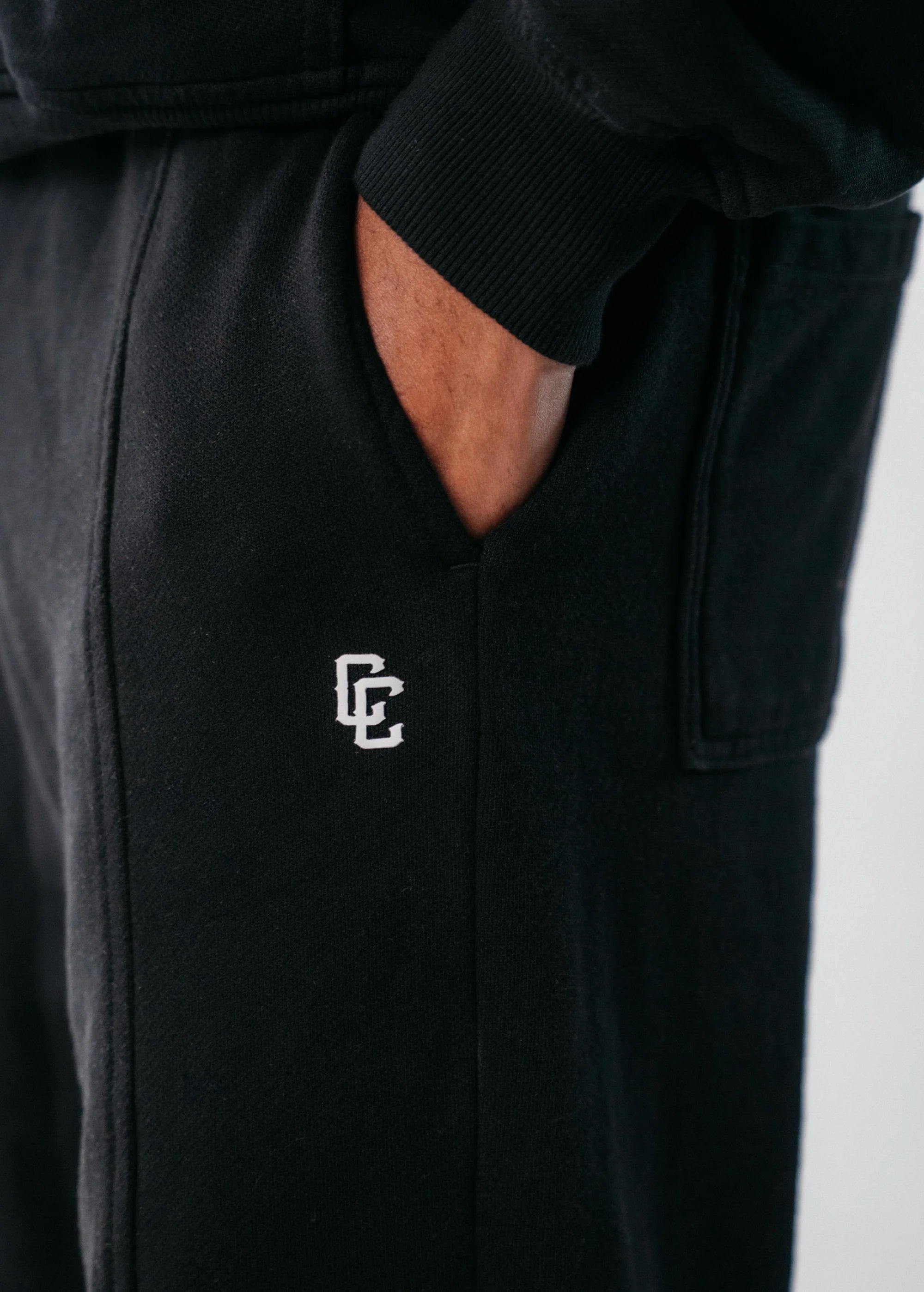 Crowncode Jogger Recto Icon - Negro