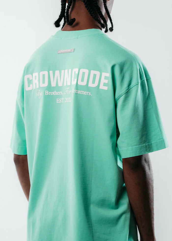 Crowncode Camiseta Dreamers - Verde Menta