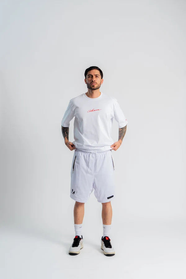 Aurum White Gems Shorts
