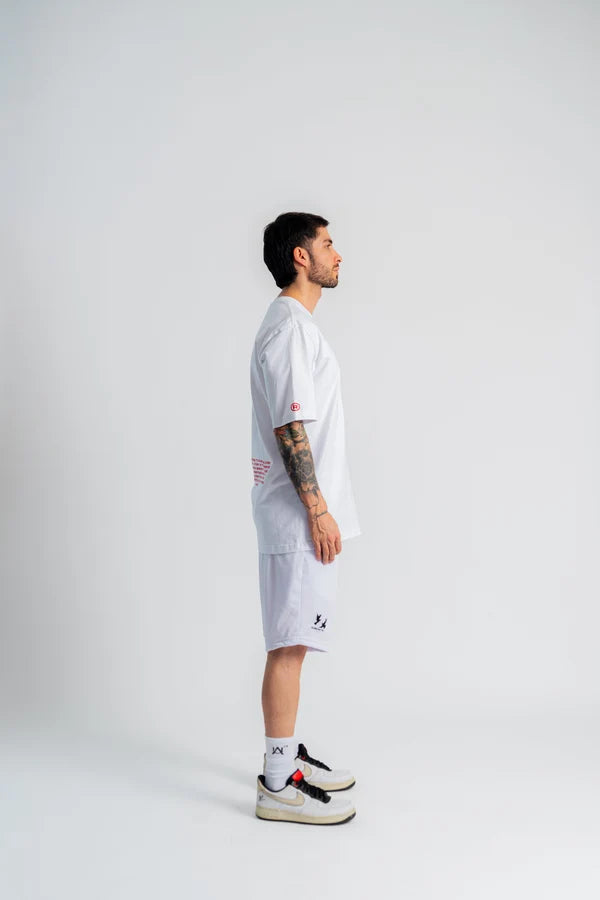 Aurum White Gems Shorts