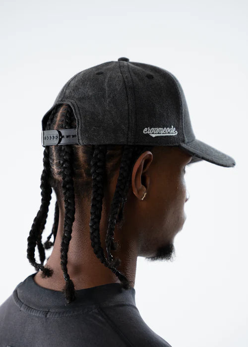 Crowncode gorra monogram league - gris washed